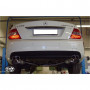 Silent rear duplex stainless steel 2x70mm type 16 for MERCEDES CLASSE C TYPE W204/S204 FOR PACK AMG