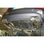 Silent rear duplex stainless steel 2x115x85mm type 32 for MERCEDES CLASSE C TYPE W204/S204 WITHOUT PACK AMG