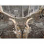 Silent rear duplex stainless steel 2x115x85mm type 32 for MERCEDES CLASSE C TYPE W204/S204 FOR PACK AMG - DIFFUSEUR C63