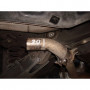 Silent rear duplex stainless steel 2x115x85mm type 32 for MERCEDES CLASSE C TYPE W204/S204 FOR PACK AMG - DIFFUSEUR C63