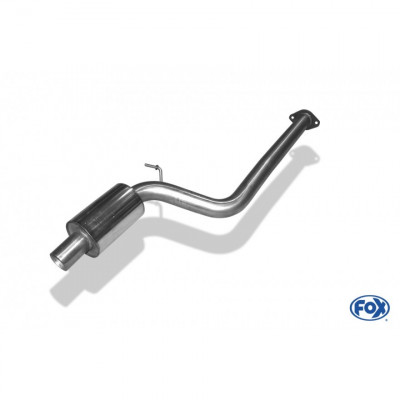 Silencieux avant inox pour MAZDA 3 TYPE BL