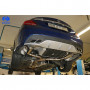 Silencieux arrière duplex inox pour sortie d'origine pour MERCEDES CLASSE C TYPE W205 BERLINE/BREAK/CABRIOLET/COUPE