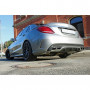 Silencieux arrière duplex inox pour sortie d'origine pour MERCEDES CLASSE C C63 S AMG TYPE W205