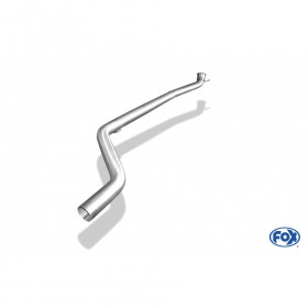 Stainless front silencer removal tube (vertical catalyst) for MERCEDES CLA TYPE C117/X117