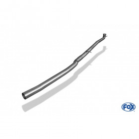 Tube de suppression de silencieux avant inox pour MERCEDES CLA 220 4-MATIC TYPE C117/X117