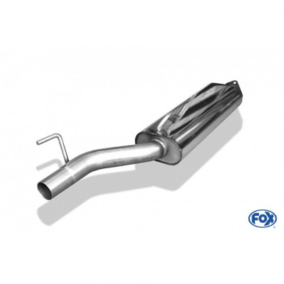 Silent stainless steel front for MERCEDES CLK TYPE W208