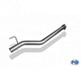 Stainless front silencer removal tube for MERCEDES CLK TYPE W208