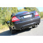 Silencieux arrière duplex inox 2x115x85mm type 32 pour MERCEDES CLK TYPE W209