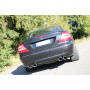 Silencieux arrière duplex inox 2x115x85mm type 32 pour MERCEDES CLK TYPE W209
