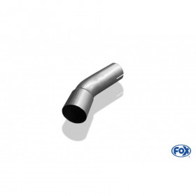 Stainless connection tube - 55.5mm for MERCEDES CLK TYPE W209