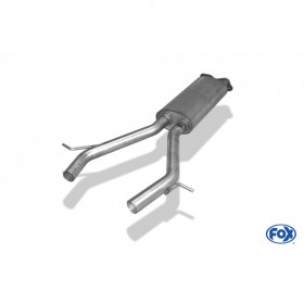 Silencieux avant inox pour MERCEDES CLS TYPE C219