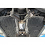 Silent stainless steel rear for MERCEDES CLS TYPE C219