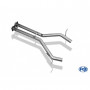 Stainless rear silencer removal tube for MERCEDES CLS TYPE C219