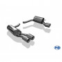 Silencieux arrière duplex inox 2x90mm type 13 pour MERCEDES CLS TYPE C218
