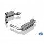Silencieux arrière duplex inox 2x90mm type 13 pour MERCEDES CLS TYPE C218