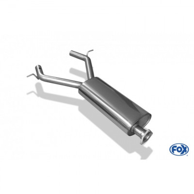 Silent stainless steel front for MERCEDES CLASSE E TYPE W211