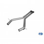 Silent stainless steel front removal tube for MERCEDES CLASSE E TYPE W211