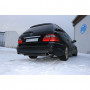 Silent rear duplex stainless steel 1x115x85mm type 32 for MERCEDES CLASSE E TYPE S211