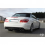 Silencieux arrière duplex inox 2x115x85mm type 32 pour MERCEDES CLASSE E CABRIOLET TYPE A207