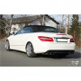 Silent rear duplex stainless steel 2x115x85mm type 32 for MERCEDES CLASSE E CABRIOLET TYPE A207