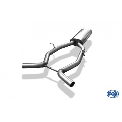 Silent stainless steel front for MERCEDES CLASSE E CABRIOLET TYPE A207 FACELIFT