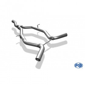 Stainless front silencer removal tube for MERCEDES CLASSE E CABRIOLET TYPE A207 FACELIFT