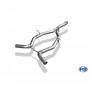 Tube de suppression de silencieux avant inox pour MERCEDES CLASSE E CABRIOLET TYPE A207 FACELIFT