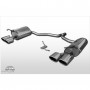 Silencieux arrière duplex inox 2x115x85mm type 32 pour MERCEDES CLASSE E COUPE TYPE C207