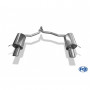 Silencieux arrière duplex inox 1x115x85mm type 32 pour MERCEDES CLASSE E COUPE TYPE C207