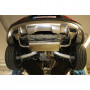 Silent rear duplex stainless steel on original output for MERCEDES GLA PACK AMG TYPE X156 4-MATIC