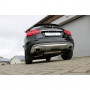 Silent rear duplex stainless steel on original output for MERCEDES GLA PACK AMG TYPE X156 4-MATIC