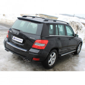 Silent rear duplex stainless steel 2x106x71mm type 32 for MERCEDES GLK TYPE X204