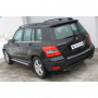 Silent rear duplex stainless steel 2x106x71mm type 32 for MERCEDES GLK TYPE X204