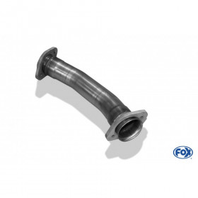 Stainless front silencer removal tube for MERCEDES CLASSE G TYPE 463