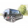 Stainless 2x115x85mm 38 stainless steel exhaust tips for MERCEDES CLASSE G500 TYPE 463