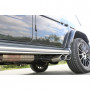 Embouts d'échappement "sidepipe" inox 2x115x85mm type 38 pour MERCEDES CLASSE G500 TYPE 463 (2018-)