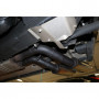 Embouts d'échappement "sidepipe" inox 2x115x85mm type 38 pour MERCEDES CLASSE G500 TYPE 463 (2018-)