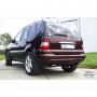 Silent rear duplex stainless steel 1x135x80mm type 53 for MERCEDES ML TYPE W163
