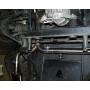 Silent rear duplex stainless steel 1x135x80mm type 53 for MERCEDES ML TYPE W163