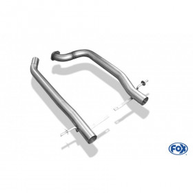 Stainless front silencer removal tube for MERCEDES CLASSE S W220