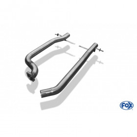 Stainless front silencer removal tube for MERCEDES CLASSE S COUPE TYPE C215