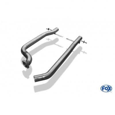 Tube de suppression de silencieux avant inox pour MERCEDES CLASSE S COUPE TYPE C215