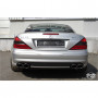 Silencieux arrière duplex inox 2x115x85mm type 32 pour MERCEDES SL55 TYPE R230