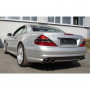 Silencieux arrière duplex inox 2x115x85mm type 32 pour MERCEDES SL55 TYPE R230