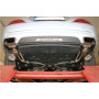 Silent rear duplex stainless steel on original output for MERCEDES SL TYPE R231