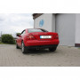 Catback (silent rear 1x115x85mm type 32 - front silencer) stainless steel for MERCEDES SLK TYPE R170
