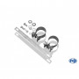 Silent rear duplex stainless steel 2x115x85mm type 32 for MERCEDES SLK TYPE R171