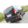 Silent rear duplex stainless steel 2x115x85mm type 32 for MERCEDES VITO KOMPACT TYPE 639