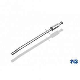 Silent stainless steel front for MINI ONE / COOPER R50