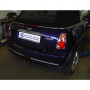 Silent rear stainless steel central output 2x76mm type 13 for MINI COOPER CABRIOLET R52